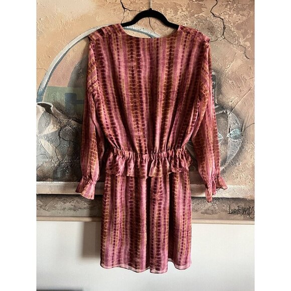 NWT Scotch & Scoda Batik Print Dress With Drop Waist Mini Sz Small - Picture 8 of 8